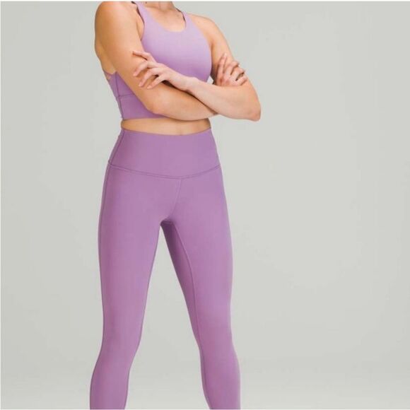 lululemon athletica Pants - LULULEMON ALIGN HIGH-RISE LEGGINGS, SIZE 6 WISTERIA PURPLE